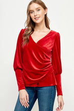 Load image into Gallery viewer, Yours Truly Velvet Top