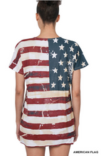 Load image into Gallery viewer, American Flag Top