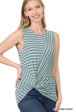 Load image into Gallery viewer, Knot-Waist Tank