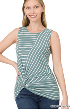 Load image into Gallery viewer, Knot-Waist Tank