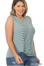 Load image into Gallery viewer, Knot-Waist Tank
