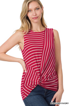 Load image into Gallery viewer, Knot-Waist Tank