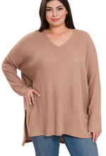 Load image into Gallery viewer, Waffle Tunic (V-Neck)