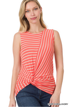 Load image into Gallery viewer, Knot-Waist Tank
