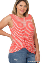Load image into Gallery viewer, Knot-Waist Tank