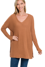 Load image into Gallery viewer, Waffle Tunic (V-Neck)