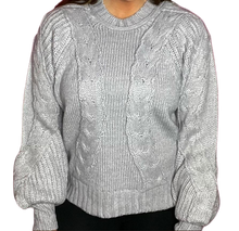 Load image into Gallery viewer, Hallee Lilac Sweater