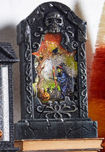 Load image into Gallery viewer, 10.5" LED Witch Lighted Water Tombstone