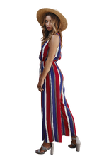 Load image into Gallery viewer, Split-Leg Wrap Jumpsuit
