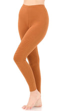 Load image into Gallery viewer, Wide-Waistband Moto Leggings