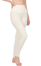 Load image into Gallery viewer, Wide-Waistband Moto Leggings