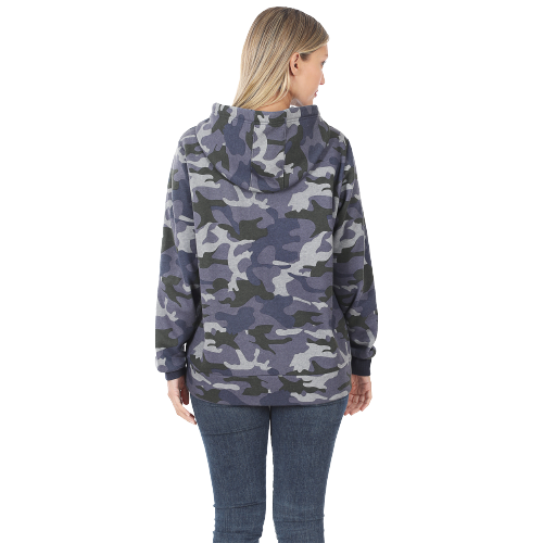 Navy Camo Hoodie
