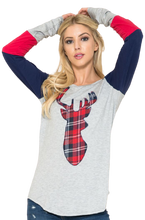 Load image into Gallery viewer, Reindeer Raglan
