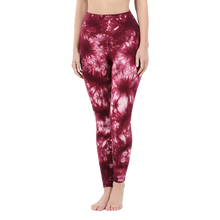 Load image into Gallery viewer, Tie Dye Wide Waistband Leggings