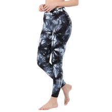 Load image into Gallery viewer, Tie Dye Wide Waistband Leggings