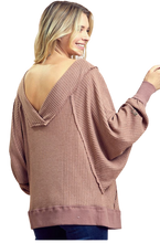 Load image into Gallery viewer, Waffle Weave Off-Shoulder