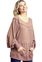Load image into Gallery viewer, Waffle Weave Off-Shoulder