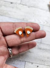Load image into Gallery viewer, Pumpkin Pie Earrings