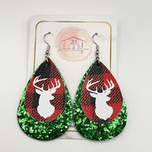 Load image into Gallery viewer, Christmas Glitter Dangles