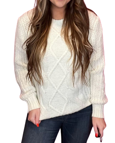 Ivory Shelby Sweater
