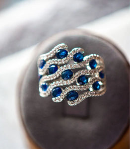 Lilith Blue Sapphire .925 Ring
