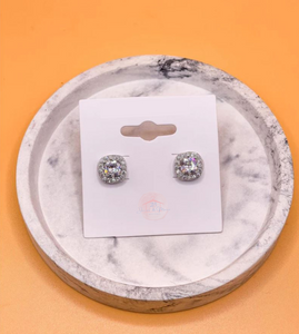 Dillon Cushion Cut Earrings