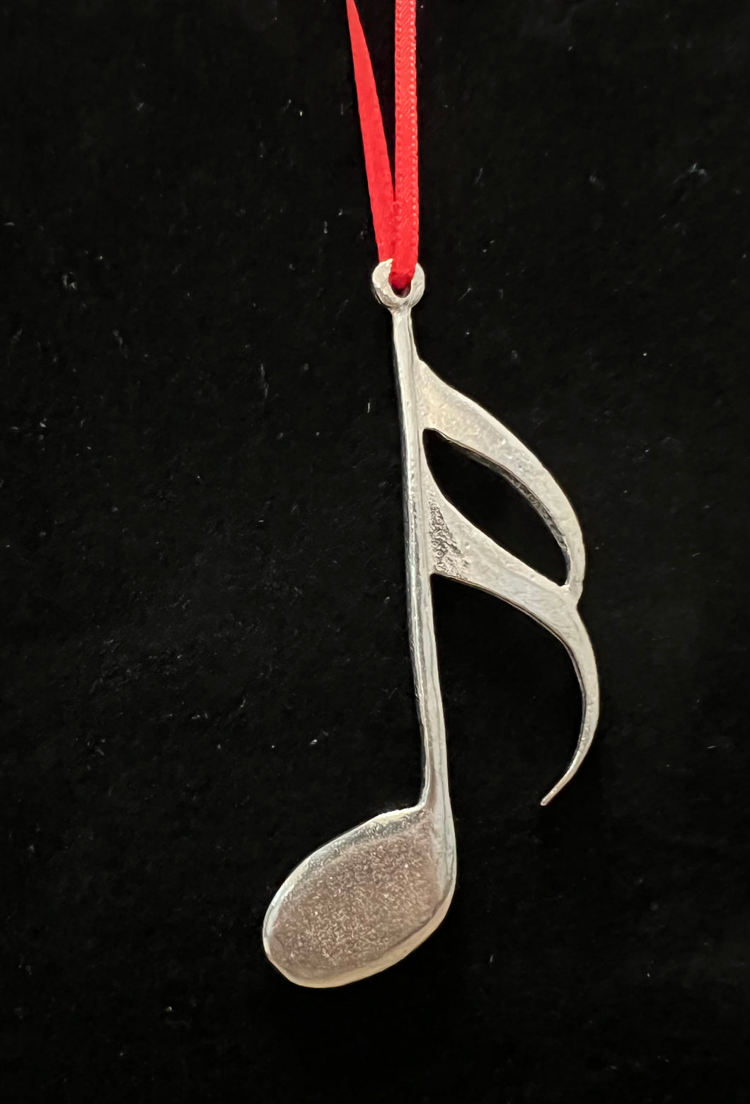 Pewter Christmas Ornament - Sixteenth Note