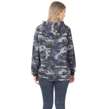 Load image into Gallery viewer, Navy Camo Hoodie