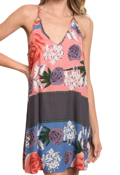 Double Halter Shift Dress Large Double Halter Shift Dress Large