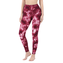 Load image into Gallery viewer, Tie Dye Wide Waistband Leggings